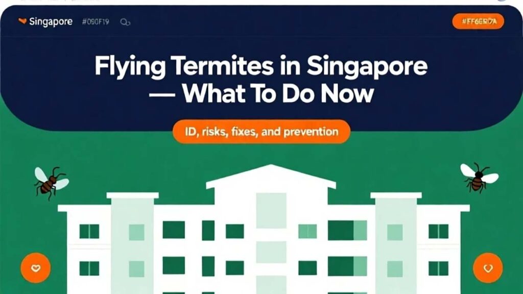 Flying Termites in Singapore