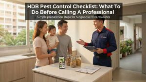 hdb pest control checklist